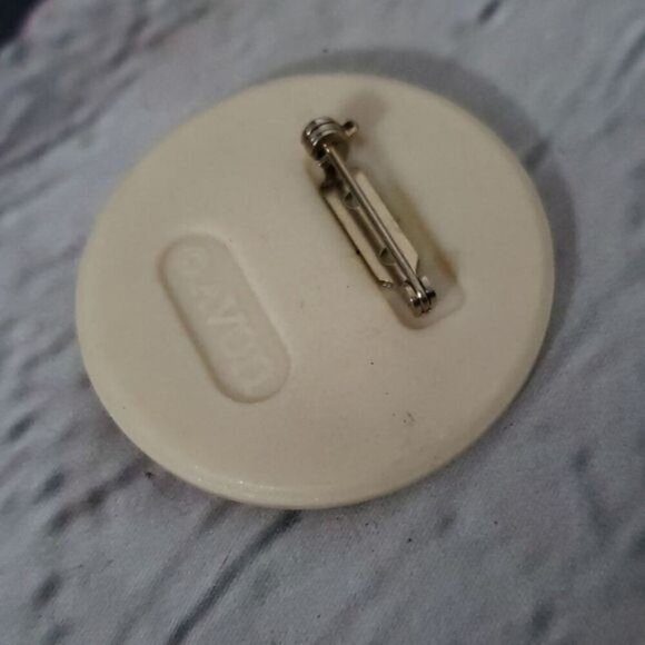 Vintage SIGNED AVON FLOWER BROOCH PIN - Picture 4 of 7